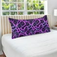 thumbnail image 4 of Plush Pillow Cases Queen Size Ultra Soft Warm Pillowcases with Zipper Neon Dollar Bills 20"x30", 4 of 9