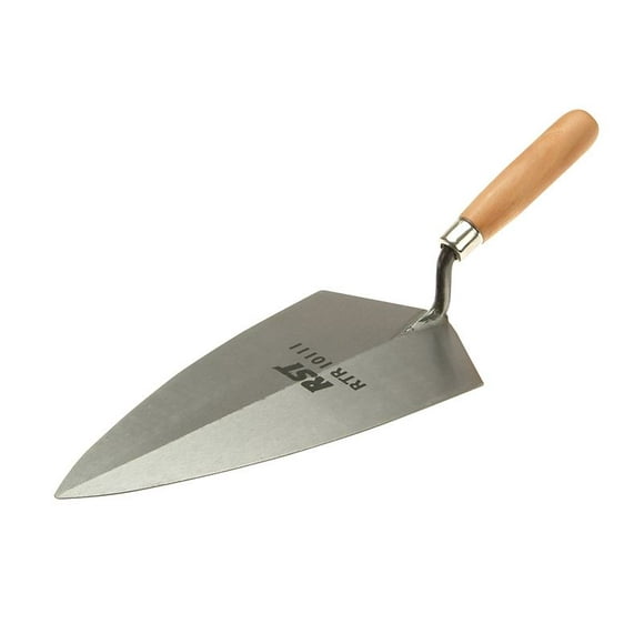 R.S.T. - 101 Philadelphia Pattern Brick Trowel Wooden Handle 10in