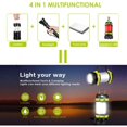 thumbnail image 3 of Camping Torch LED Rechargeable Camping Lantern, Camping Light with 6 Lighting Modes, 3700mAh Flashlight, IPX4 Waterproof Camping Accessories, Camping Lights for Tents, 3 of 5