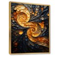 thumbnail image 2 of Designart "VORTEX Tangle" Abstract Floater Framed Wall Art Living Room, 2 of 7