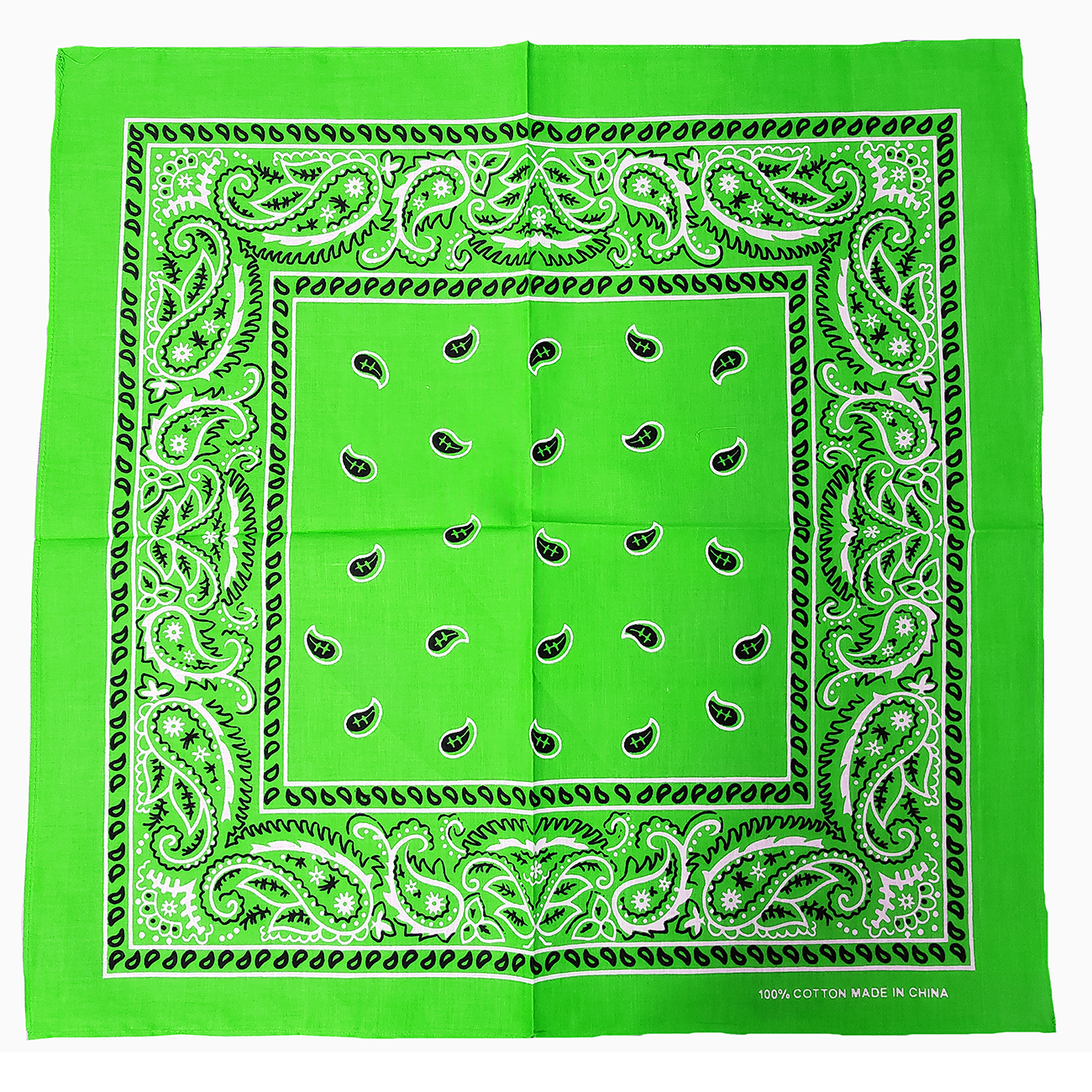 Original Bandana Paisley Print DoubleSided Scarf Head Wrap Neck