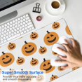 thumbnail image 4 of Long Mouse Pads for Desk,Halloween Simple Pumpkin Pattern Desk Mats on Top Of Desks, Desk Mouse Pad Extra Large with 3mm Non-Slip Base and Stitched Edge for Gaming,Office,Work,Home 35.4x15.7in, 4 of 5