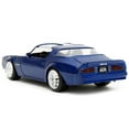 thumbnail image 2 of 1977 Pontiac Firebird Trans Am Blue Metallic "Bigtime Muscle" Series 1/24 Diecast Model Car by Jada, 2 of 5