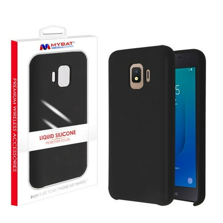 - Samsung Galaxy J2 PURE /J2 CORE /J2 Phone Case Slim Fit Thin Hybrid Liquid Silicone Soft Rubber Shockproof BLACK Cover Microfiber Lining Cushion Case for Samsung Galaxy J2 /J2 Core (J260) /J2 Pure