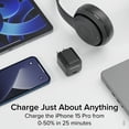 thumbnail image 6 of Plugable GaN USB C Charger Block, 30W Portable Charger, 6 of 8