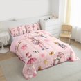 thumbnail image 3 of Feelyou Christmas Nutcracker Bedding Comforter Set for Kid, Princess Fairy Tale Twin Comforter Sets, Winter Festival Reversible Bedding Set, Breathable Home Decor, 2pcs, 3 of 8