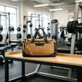 thumbnail image 6 of Large Capacity Gym Bag with Wet Dry Compartments, Sports Travel Tote with Shoe Pocket, Crossbody Duffel Bag for Trolley Attachment, Multifunctional Bag for Gym and Weekend Trips, 6 of 6