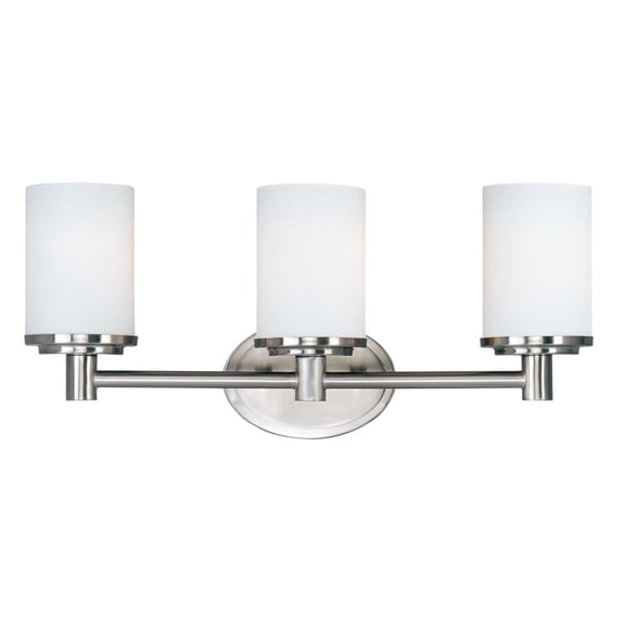 Maxim Lighting - Three Light Bath Vanity - Bath Vanity - Cylinder-3 Light Modern