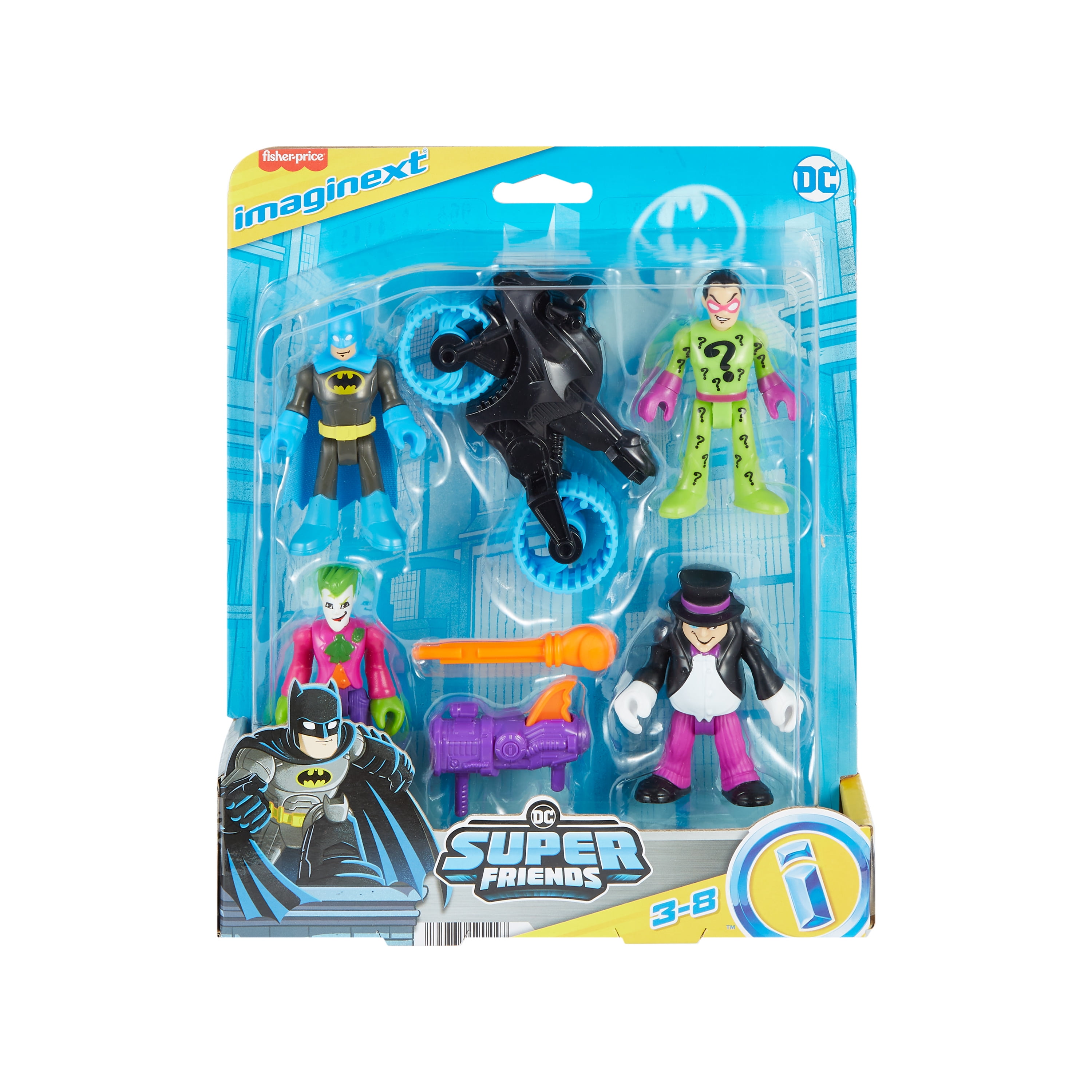 Imaginext DC Super Friends Batman Villains Figure Set 7 Piece