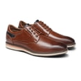 thumbnail image 3 of Zapatos Casual de Vestir para Hombre Bruno Marc Oxford Marrón Talla 10.5, 3 of 9