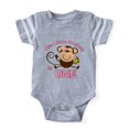 thumbnail image 1 of CafePress - Little Monkey 1St Birthday - Cute Infant Baby Football Bodysuit, 1 of 1