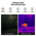 thumbnail image 2 of TOPDON TS004 Thermal Monocular Camera, 256x192 Resolution, 50Hz Refresh Rate, 450 Yard Detection Range, 2 of 9