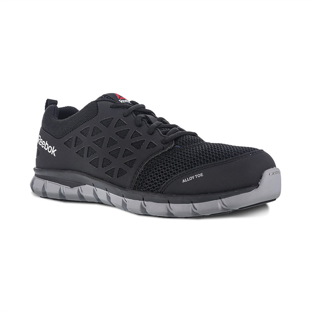 Reebok Men's Low Top Athletic Casual Shoe Black/Gray/Blue Size 12M