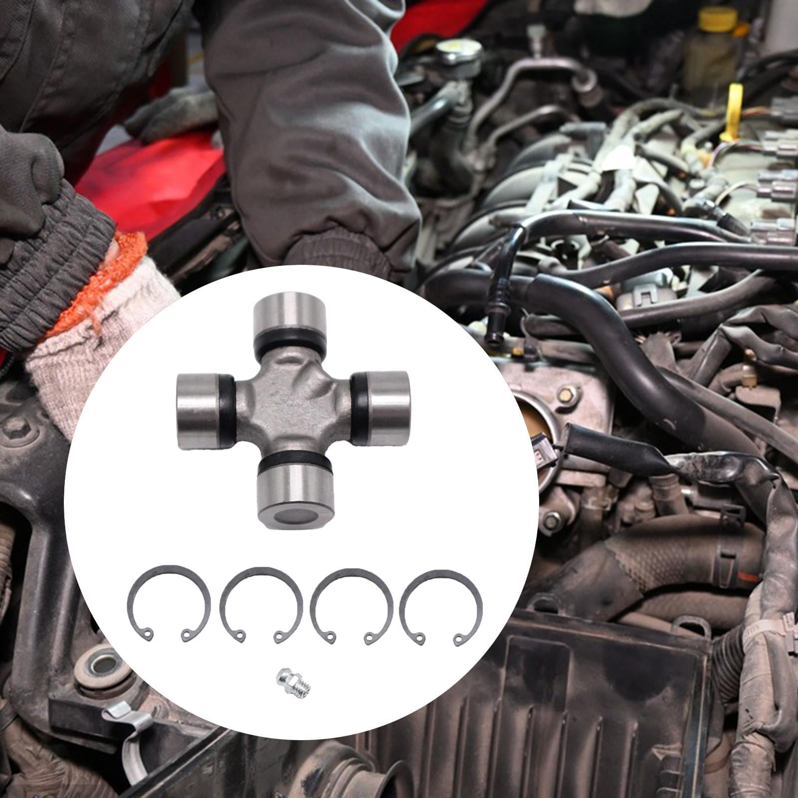 U Joint Kit Universal Joint Repair Parts Greaseable Metal Construction for Jeep and Chevrolet 1310 Series Vehicles