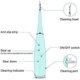 thumbnail image 3 of Eliminador de placa, limpiador de dientes recargable - 5 modos de limpieza - (Azul) Ormromra MZQ-0137, 3 of 7