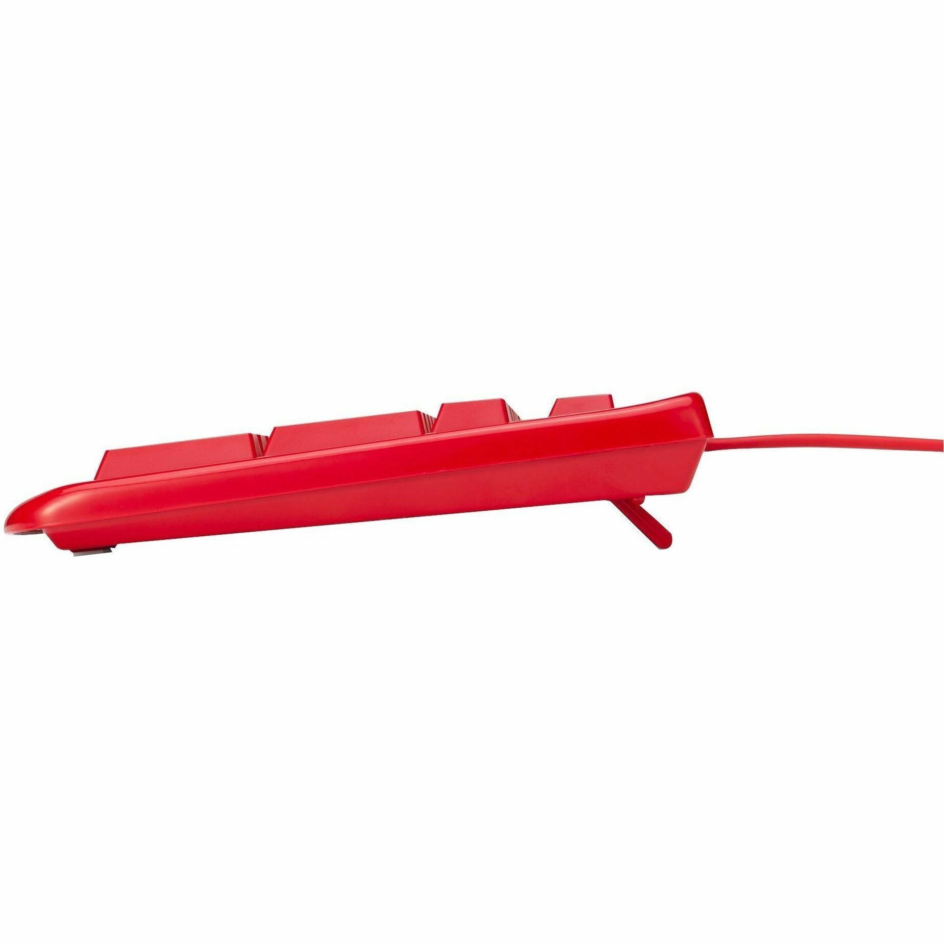 Kensington Pro Fit Wired Washable Keyboard, Red