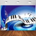 thumbnail image 2 of Music Background for Music Party Decorations Meets 7x5ft Abstract Photography Backdrop Music Stage Background Themed, 2 of 5
