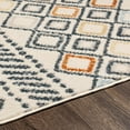 thumbnail image 6 of Mark&Day Area Rugs, 5x7 Deer Creek Global Ivory Area Rug, White Blue Carpet for Living Room, Bedroom or Kitchen (5' x 7'), 6 of 6