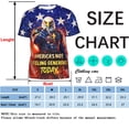 thumbnail image 4 of Omeoer Patriotic Eagle T-Shirt Funny America Not Feeling Generous Today Graphic Tee USA Flag Short Sleeve Shirt for Men Women, 4 of 7