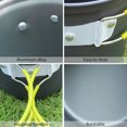 thumbnail image 2 of : Camping Cookware Set Campfire Cooking Utensils Folding Cookset Outdoor Hiking Backpacking Pot Bowls Mesh Carry Bag, 2 of 8