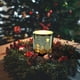 thumbnail image 4 of Adornos navideños, regalos navideños, copas para velas navideñas, artesanías de vidrio, copos de nieve para árboles de Navidad, artículos festivos para la mesa, portavelas de vidrio para fiestas, taza, 4 of 6
