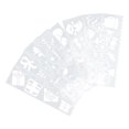 thumbnail image 4 of Plantillas De Dibujo De Pintura Plantilla De Pintura De Seguridad Para Manualidades De Boda Para Gabinete De Mesa Para Revista De Arte ANGGREK Arte y Manualidades, 4 of 8