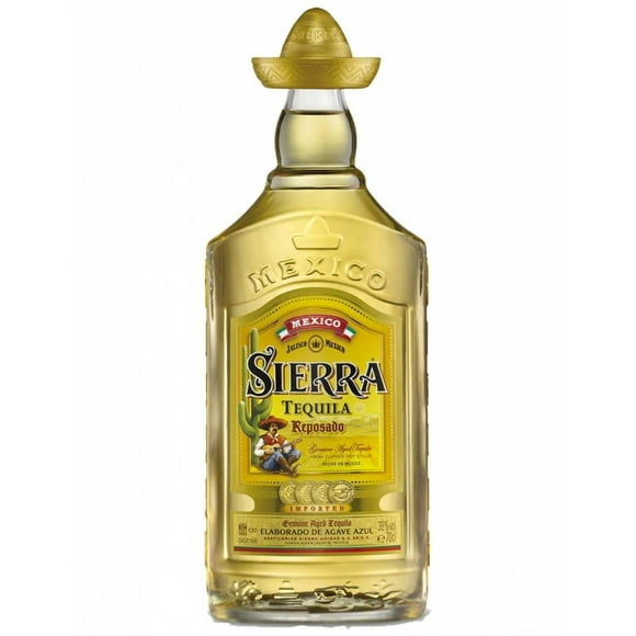 Paquete de 3 Tequila Sierra Reposado 700 ml Sierra Paquete de 3