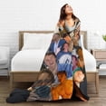 thumbnail image 4 of Blanket Drew Actor Starkey Throw Flannel Blankets Warm Soft Cozy Fuzzy Blanket for Bed Sofa Couch Camping Travel Gift Blankets for All Seasons 80"x60", 4 of 6
