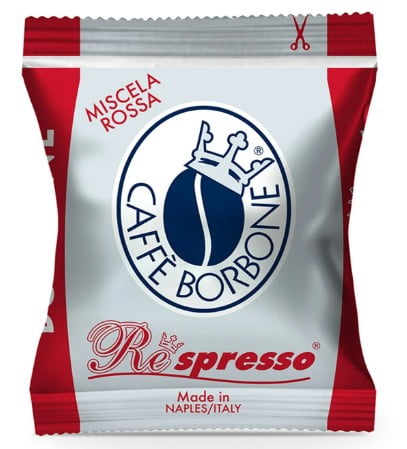 Caffè Borbone Miscela Rossa Medium Roast Coffee Capsules Compatible with Nespresso Original Machines (50 Count)