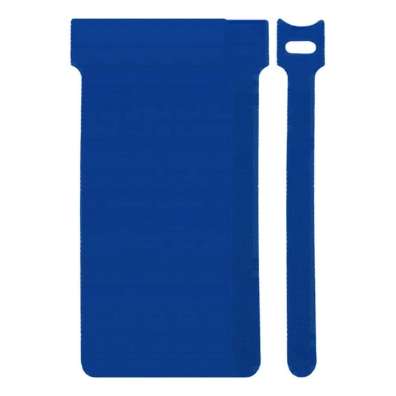 UYUH ‌T-Type Self-Adhesive Cable Tie Tape (100pcs) 12x150mm Reusable Wire Organizer for Home/Desk/Charging Cables Nylon Straps