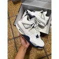 thumbnail image 2 of N I-K-E A i r-Jor-dan Retro 4 Midnight Navy Men's Size 11.5, 2 of 6