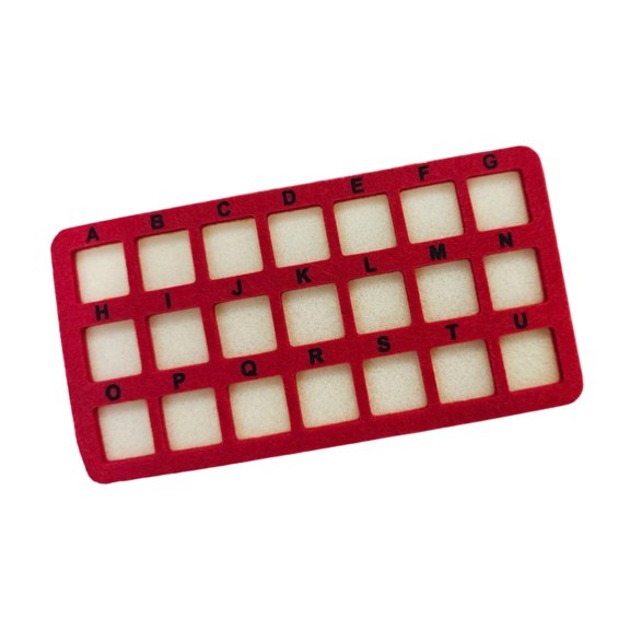 Multipurpose Beading Tray Felt Beadwork Platform Bead Sorting Mat Suitable for Organized Crafting at Home or Studio