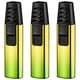 thumbnail image 1 of Encendedor Tipo Antorcha VentDepot ColorTorchGreen 3 Pzas Verde/Amarillo Recargable Metal Gas Butano, 1 of 1