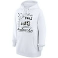thumbnail image 2 of Men's Starter  White Colorado Avalanche Arch City Team Graphic Fleece Pullover Hoodie, 2 of 3