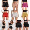 thumbnail image 2 of Aellinatey Womens Sequins Shorts High Waist Hot Pants Sparkly Clubwear Night-Out Shorts, 2 of 15