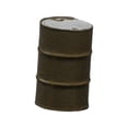 thumbnail image 4 of Diorama 1/64 Scale Oil Barrel Model Mini S Gauge Diorama Scenery Collection Photography Props Train Railway Simulation DIY Projects Scene Dark Green, 4 of 7