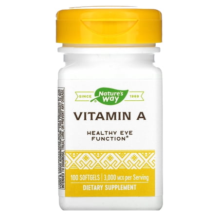 Natures Way Natures Way Vitamin A, 100 ea