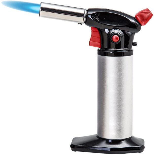 High Temperature Butane Gas Torch for Kitchen Bakes BBQ, Blow Torch