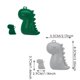 thumbnail image 2 of Funda protectora para cepillo de dientes con diseño de dinosaurio | Estuche reutilizable para cepillo de dientes para el baño, 2 of 8