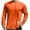 Long Sleeve Shirts Orange Clearance, variant on Mens Long Sleeve Shirt Mesh Breathable Compression Fit Workout Tops,Quick Drying Crewneck Pullover Gym Basic Undershirts Savings