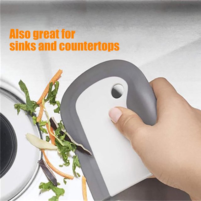 Raspador de silicona para lavavajillas, raspador de limpieza de aceite y alimentos, Herramientas de limpieza de cocina