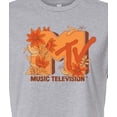 thumbnail image 3 of Mtv - Fall Florals - Juniors Cropped Graphic T-Shirt, 3 of 5