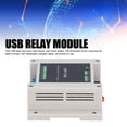 thumbnail image 3 of Relé USB, Módulo De Relé USB Con Riel Guía Universal De 3,5 Cm, ​​Respuesta Rápida De 2 Canales Para Campo De Hogar Inteligente, 3 of 7
