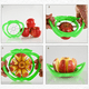 Carotteuse et Coupe-Pommes, Trancheuse de Fruits et Légumes, Dissolvant de Carottes de Pommes, Parfaite pour les Pommes, les Poires, Etc. – image 4 sur 5