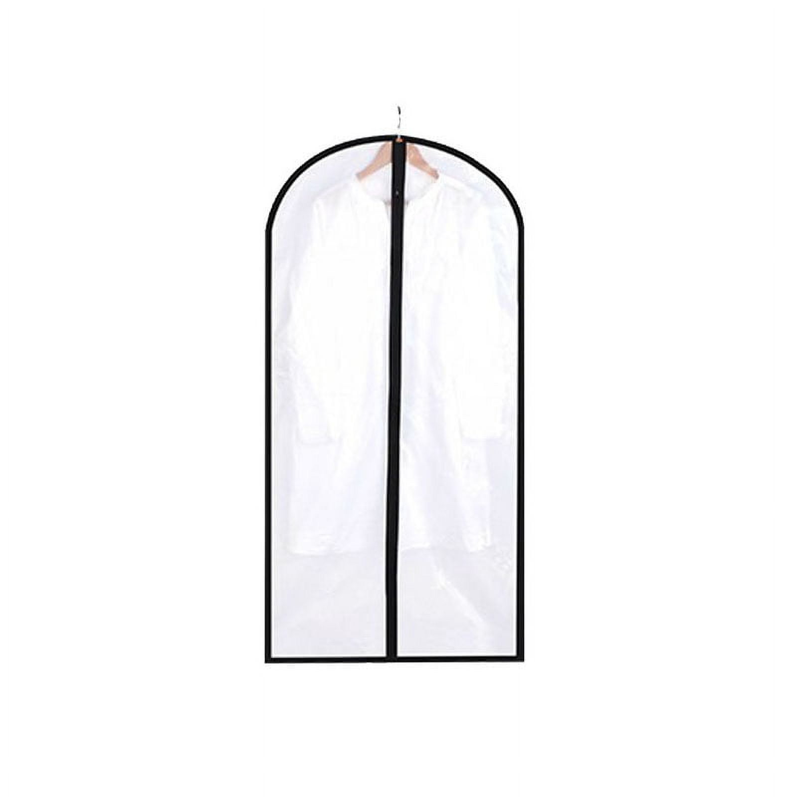 Garment Bags Dress Bag with Zipper for Long Dresses Suit, Coat Closet Clothes Storage,10PCS