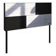 thumbnail image 3 of Cabecera Individual Playcon cabecera de cama Minimalista 100 cm negro y gris, 3 of 8