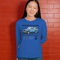 thumbnail image 4 of Ford Bronco Country Girls Don't Need Roads Women's Long Sleeve T-shirt Vintage Truck Fan 4x4 Off Road Adventure Classic Car, 4 of 7