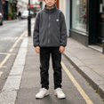 thumbnail image 2 of Boys Girls Sherpa Fleece Jacket Full-Zip Fuzzy Fleece Sweatshirt Kid Toddler Windproof Coat Soft Winter Jacket Thick Raincoat, 2 of 6