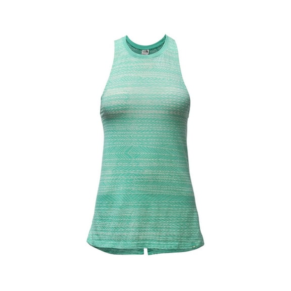 The North Face Burn It Tank Womens Tank Tops Size S, Color: Green Heather