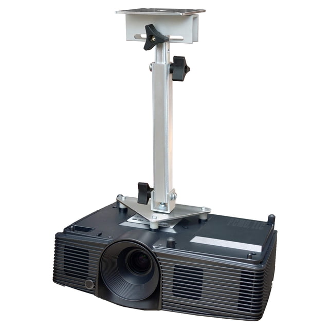 PCMD, LLC. Projector Ceiling Mount Compatible with Optoma EH334 EH335 EH336 HD143X HD152X WU334 WU336 with Lateral Shift Coupling (Telescoping 13-20-Inch Extension)